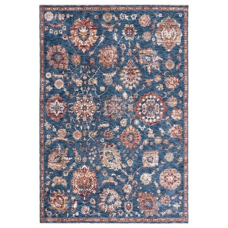 Safavieh 9 x 12 ft. Heirloom Power Loomed Rectangle Rug Navy & Beige HRL718N-9